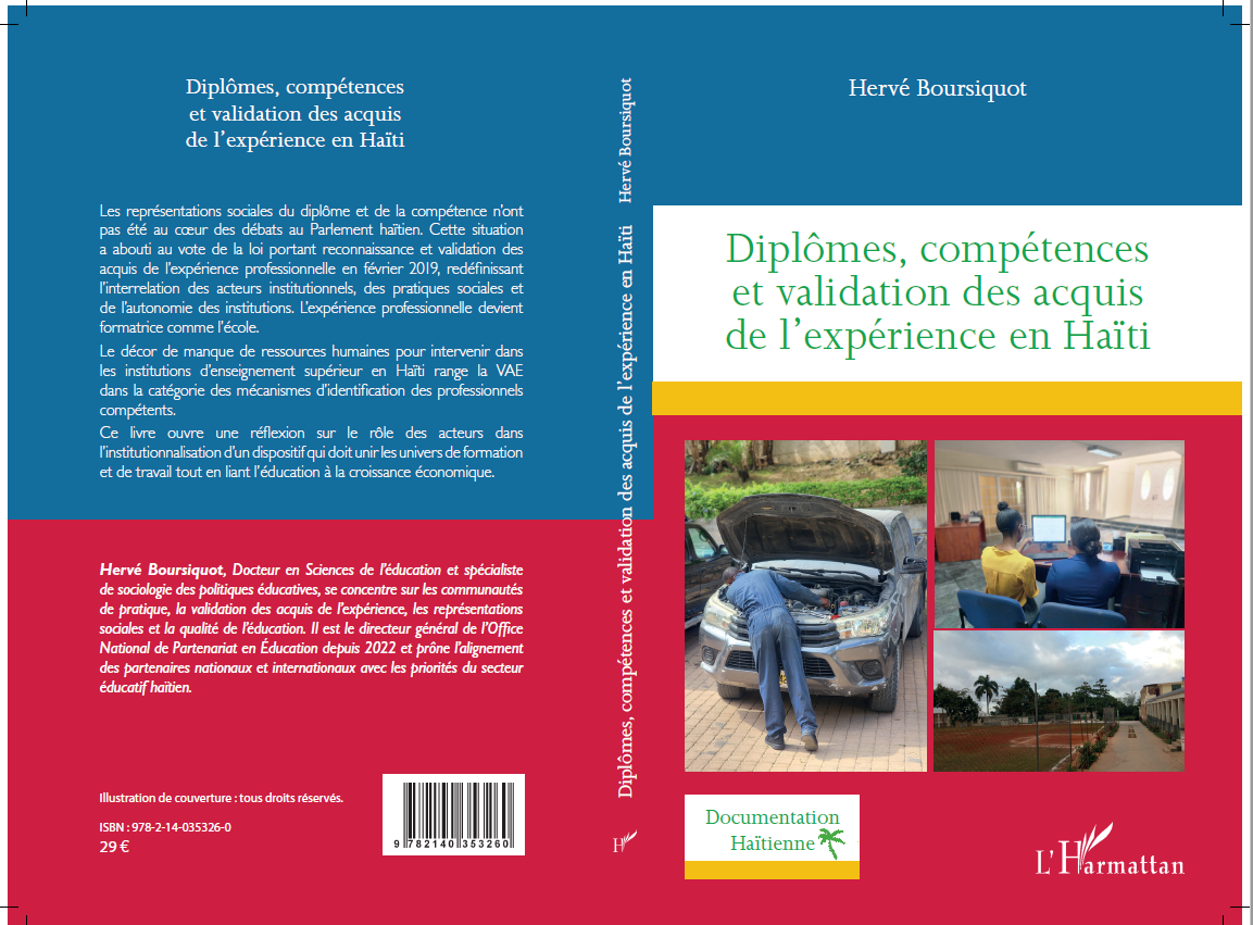 Couverture de Diplômes, compétences et validation des acquis de l’expérience en Haïti