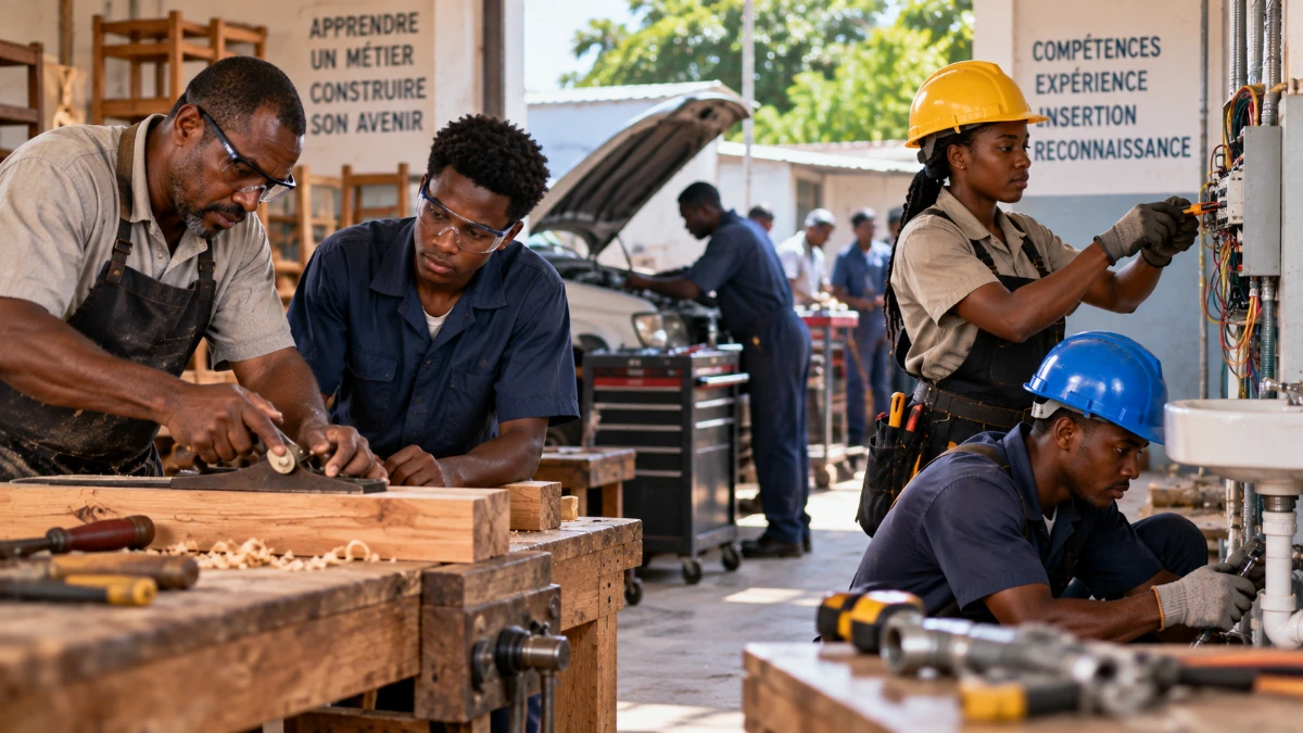 Valorisation des métiers manuels en Haïti pour un nouveau départ