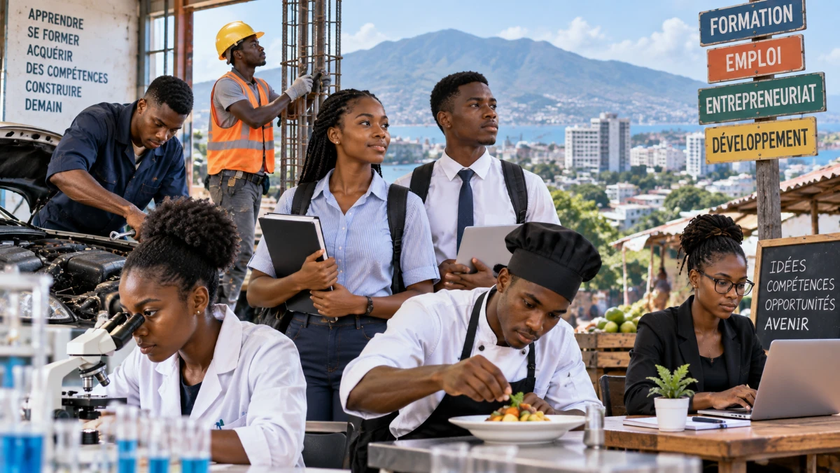 L’emploi des jeunes en Haïti face aux prévisions mondiales de 2050